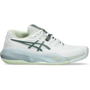 Asics Gel-Resolution X Clay - Wit/Monument Blue - Tennisschoenen Asics Gel-Resolution X Clay - Wit/Monument Blue - Tennisschoenen
