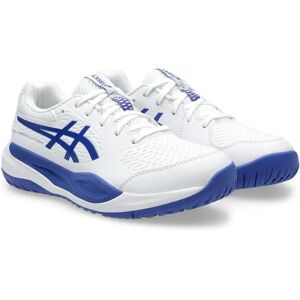 Asics Gel-Resolution X GS - Chaussures de Tennis - Blanc/Bleu Foncé - Publicité Asics Gel-Resolution X GS - Chaussures de Tennis - Blanc/Bleu Foncé - Publicité