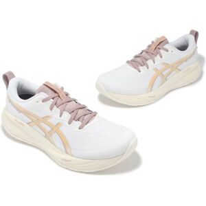 ASICS GEL-CUMULUS 27 White/Fawn Running Shoes ASICS GEL-CUMULUS 27 White/Fawn Running Shoes