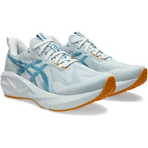 Asics Novablast 5 Grau Blau Laufschuhe - Running Shoes Asics Novablast 5 Grau Blau Laufschuhe - Running Shoes