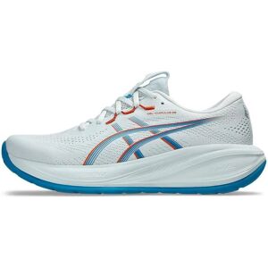 Asics Gel-Cumulus 28 Chaussures de course blanches - Course - Publicité Asics Gel-Cumulus 28 Chaussures de course blanches - Course - Publicité