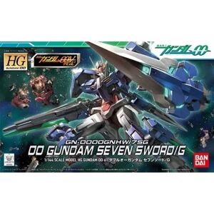 Bandai Gundam 00: Alta Qualidade - Kit modelo OO Gundam Seven Sword G 1:144 Bandai Gundam 00: Alta Qualidade - Kit modelo OO Gundam Seven Sword G 1:144