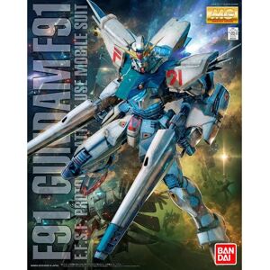 Bandai MG Gundam F91 Versão 2 Modelo Colecionável de Alta Qualidade Bandai MG Gundam F91 Versão 2 Modelo Colecionável de Alta Qualidade
