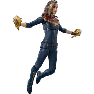 Figurine d'Action Bandai Tamashii Nations Captain Marvel - 15cm - S.H. Figuarts - Publicité Figurine d'Action Bandai Tamashii Nations Captain Marvel - 15cm - S.H. Figuarts - Publicité