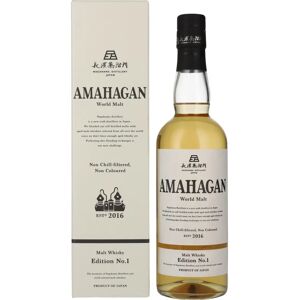 Amahagan Whisky Monde Édition No.1 - Whisky - Publicité Amahagan Whisky Monde Édition No.1 - Whisky - Publicité
