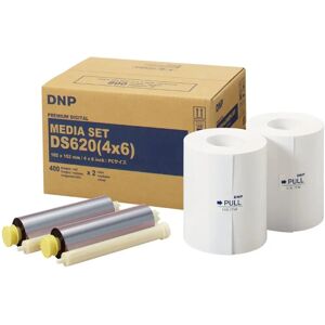 Kit de papier photo DNP DS 620 - 10x15cm 2x400 Feuilles - Publicité Kit de papier photo DNP DS 620 - 10x15cm 2x400 Feuilles - Publicité