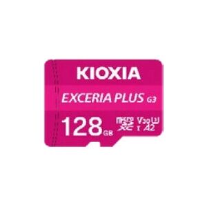 Kioxia EXCERIA PLUS G3 128GB MicroSDXC UHS-I Clase 10 - Tarjeta MicroSDXC Kioxia EXCERIA PLUS G3 128GB MicroSDXC UHS-I Clase 10 - Tarjeta MicroSDXC
