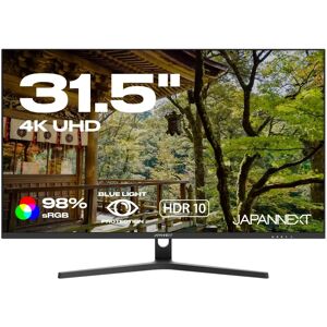 JAPANNEXT JN-V315UHDR 31,5" UHD 4K Moniteur - Monitor - Publicité JAPANNEXT JN-V315UHDR 31,5" UHD 4K Moniteur - Monitor - Publicité