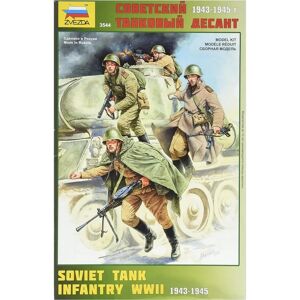 Zvezda 3544 Modello Equipaggio Tattico Sovietico - WWII - Scala 1:35 Zvezda 3544 Modello Equipaggio Tattico Sovietico - WWII - Scala 1:35