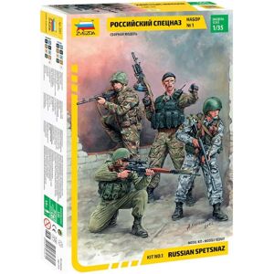 Zvezda Russian Spetsnaz Special Forces Model Kit - 1:35 Zvezda Russian Spetsnaz Special Forces Model Kit - 1:35