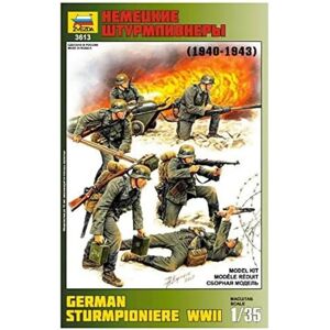 Figure Storiche Tedesche WWII Zvezda - Scala 1/35 Figure Storiche Tedesche WWII Zvezda - Scala 1/35