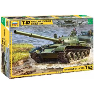 Kit Modello Carro T-62 Sovietico 1:35 - Zvezda Kit Modello Carro T-62 Sovietico 1:35 - Zvezda