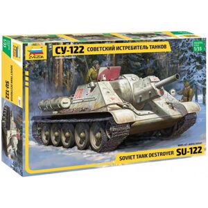 Zvezda SU-122 Självdrivande kanon modellkit - 1:35 skala Zvezda SU-122 Självdrivande kanon modellkit - 1:35 skala