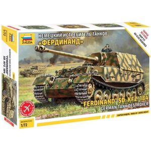Zvezda Ferdinand Sd.Kfz.184 Militär Modellkit - Skala 1/72 Zvezda Ferdinand Sd.Kfz.184 Militär Modellkit - Skala 1/72