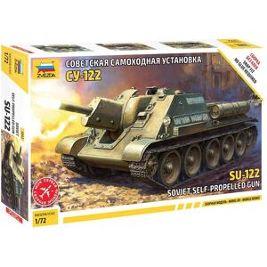 Zvezda SU-122 Militärmodell - Skala 1/72 Zvezda SU-122 Militärmodell - Skala 1/72