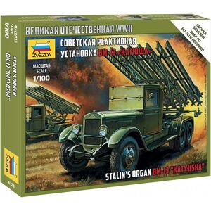 Kit Modello Militare Katyusha Zvezda - Scala 1:100 Kit Modello Militare Katyusha Zvezda - Scala 1:100