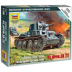 Kit Modellino Militare Zvezda Char Tedesco 38t - Scala 1:100 Kit Modellino Militare Zvezda Char Tedesco 38t - Scala 1:100