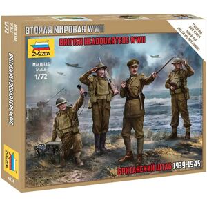 Zvezda 1:72 Britisches Hauptquartier WWII Modellbausatz Zvezda 1:72 Britisches Hauptquartier WWII Modellbausatz