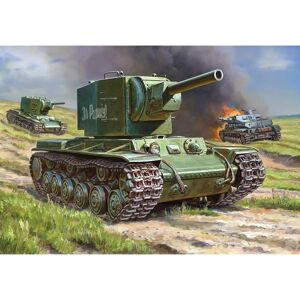 Zvezda Russian KV-2 Military Model Kit - 1:100 Scale Zvezda Russian KV-2 Military Model Kit - 1:100 Scale