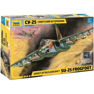Zvezda Sukhoi Su-27 Flygplansmodell - 87 delar - Skala 1/72 - 21,5 cm Zvezda Sukhoi Su-27 Flygplansmodell - 87 delar - Skala 1/72 - 21,5 cm