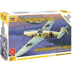 Kit Modello Zvezda Bf 109F-2 - Scala 1:72 - Aeroplano per Hobby Kit Modello Zvezda Bf 109F-2 - Scala 1:72 - Aeroplano per Hobby