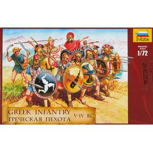 Figurini Greek Infantry Zvezda - Scala 1/72 - Riferimento 8005 Figurini Greek Infantry Zvezda - Scala 1/72 - Riferimento 8005