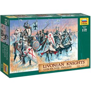 Figurini Livonian Knights XIIB Zvezda - Scala 1/72 Figurini Livonian Knights XIIB Zvezda - Scala 1/72