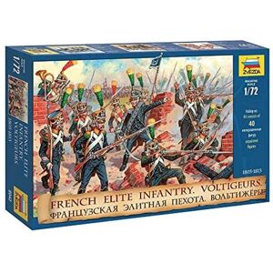 Figurini French Voltigeurs Elite Infantry 1805-1813 Zvezda - 8042 Figurini French Voltigeurs Elite Infantry 1805-1813 Zvezda - 8042