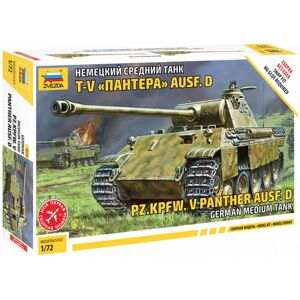 Kit Modellistico Militare Zvezda Pz. V Panther Ausf.D - Scala 1:72 Kit Modellistico Militare Zvezda Pz. V Panther Ausf.D - Scala 1:72