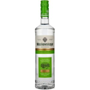 Vodka Osobaya Moskovskaya - 38% Vol. - 0,7L - Tradition Russe - Publicité Vodka Osobaya Moskovskaya - 38% Vol. - 0,7L - Tradition Russe - Publicité