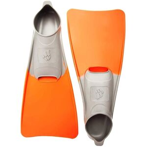 Mad Wave Tri Palmes longues - Unisex - Orange - Publicité Mad Wave Tri Palmes longues - Unisex - Orange - Publicité