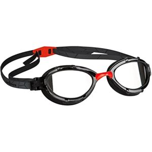 Lunettes de Triathlon Miroir Mad Wave - Rouge - Unisexe - Publicité Lunettes de Triathlon Miroir Mad Wave - Rouge - Unisexe - Publicité