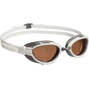 Lunettes de natation polarisées Mad Wave Triathlon - Unisexe Blancs - Publicité Lunettes de natation polarisées Mad Wave Triathlon - Unisexe Blancs - Publicité