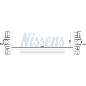 NISSENS 96651 Intercooler - Raffreddato ad aria, Alluminio, Vaschetta in plastica NISSENS 96651 Intercooler - Raffreddato ad aria, Alluminio, Vaschetta in plastica