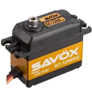 Savox SC-1268SG Digitale Servo Hoogspanning - Type Servo Savox SC-1268SG Digitale Servo Hoogspanning - Type Servo