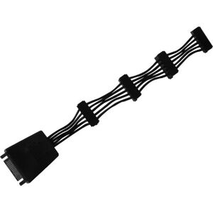 Silverstone SST-CP06 SATA Stromkabel - 4 Anschlüsse, Schwarz Silverstone SST-CP06 SATA Stromkabel - 4 Anschlüsse, Schwarz