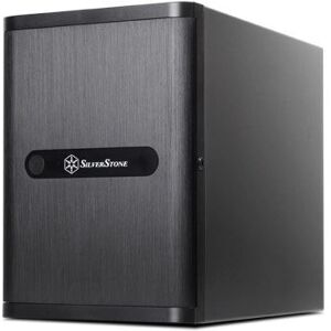 Silverstone SST-DS380B Mini-ITX Chassi - Svart - 8 HDD Platser Silverstone SST-DS380B Mini-ITX Chassi - Svart - 8 HDD Platser