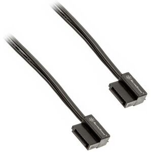 Silverstone SST-CP11B-500 Ultra Slim SATA 6G Cable - SATA Cable Silverstone SST-CP11B-500 Ultra Slim SATA 6G Cable - SATA Cable