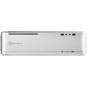 Silverstone Fortress FTZ01S Mini-ITX PC Case - Silver Silverstone Fortress FTZ01S Mini-ITX PC Case - Silver