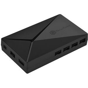 Silverstone SST-LSB02-E RGB LED en Ventilator Hub-controller - Zwart Silverstone SST-LSB02-E RGB LED en Ventilator Hub-controller - Zwart