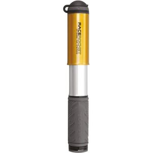 Topeak RaceRocket MT High-Volume Mini Bike Pump - Gold Topeak RaceRocket MT High-Volume Mini Bike Pump - Gold