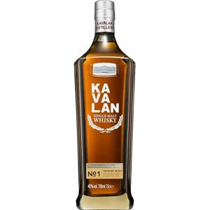Whisky Kavalan No.1 Single Malt Taïwanais - 40% Vol. 0,7L Coffret Cadeau - Publicité Whisky Kavalan No.1 Single Malt Taïwanais - 40% Vol. 0,7L Coffret Cadeau - Publicité