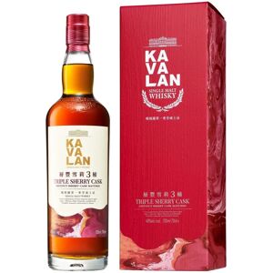 Kavalan Triple Sherry Cask 0.7l 40% Kavalan Triple Sherry Cask 0.7l 40%