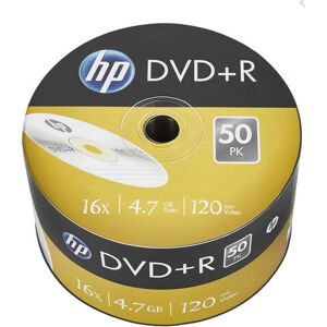 HP DRE00070 Argent 4.7GB DVD+R 50 pièces - Publicité HP DRE00070 Argent 4.7GB DVD+R 50 pièces - Publicité