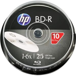 BD-R 6X 10PK CAKE HP 25GB BRE00071-3 - Disque optique - Publicité BD-R 6X 10PK CAKE HP 25GB BRE00071-3 - Disque optique - Publicité