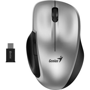 Souris Genius Ergo 8200S - Sans fil 1200DPI Argent - Publicité Souris Genius Ergo 8200S - Sans fil 1200DPI Argent - Publicité