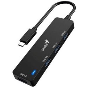 Genius UH-400 USB Hub - 4 Porturi, Negru Genius UH-400 USB Hub - 4 Porturi, Negru