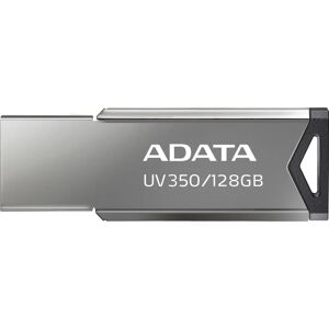 Clé USB ADATA UV350 128GB - Argent/Noir - USB 3.2 - Publicité Clé USB ADATA UV350 128GB - Argent/Noir - USB 3.2 - Publicité