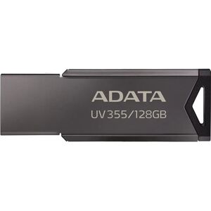 ADATA AUV355 128GB Metal USB Flash Drive - USB Type-A 3.2 Gen 1 - Black ADATA AUV355 128GB Metal USB Flash Drive - USB Type-A 3.2 Gen 1 - Black