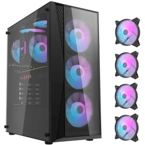 Boîtier PC Darkflash DK352 Plus avec 4 ventilateurs - Publicité Boîtier PC Darkflash DK352 Plus avec 4 ventilateurs - Publicité